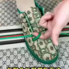 روشی متفاوت برای بستن بند کفش