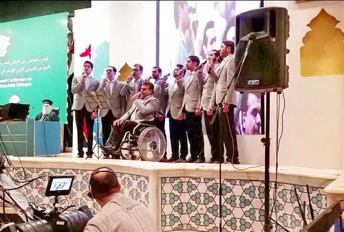 اجرای گروه تواشیح و همخوانی سیرت النبی مشهد مقدس در اولین