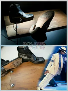 کفشهای اختراعی #مایکل_جکسون که در ویدیوی Smooth Criminal 