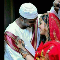 عروس و داماد سودانی