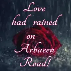 Love had rained...