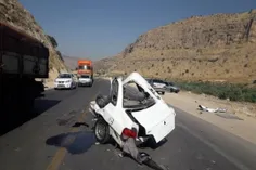 تلفات تصادف در ایران بیشتر از جنگ ایران و عراق!