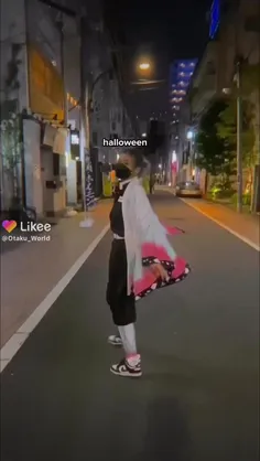 هالووین ژاپن(فشار چیه؟) 😭😭