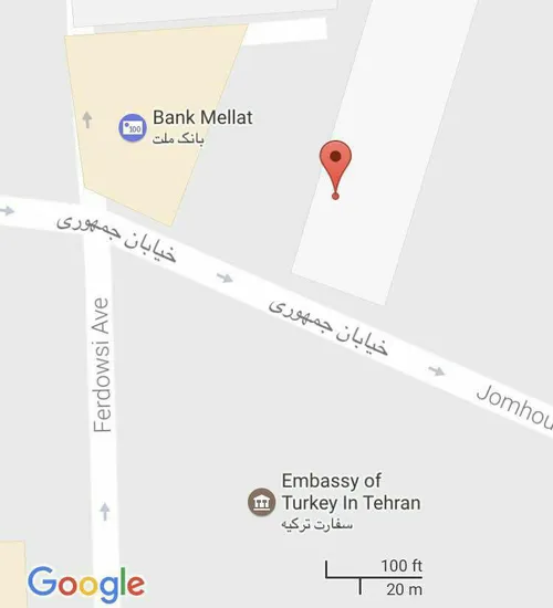 گوگل هم پلاسکو را از روی نقشه اش حذف کرد