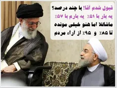 آقای روحانی تو فقط در محدوده اختیارات خودت معتبری! 