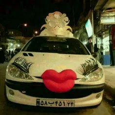 ماشین عروس زیبا