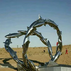 نمایشگاه #مجسمه‌های بیابانی #درشهر