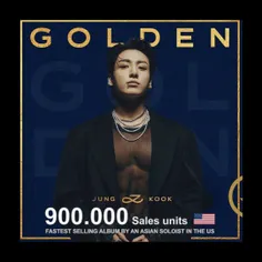 البوم "GOLDEN" به ۹۰۰ هزار فروش یونیت در آمریکا رسید و تب