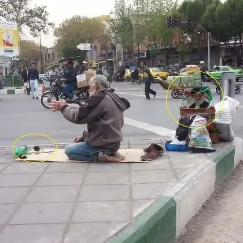 این عکس رو باید برد فرو کرد تو چشم اونایی که میگن ما بخاط