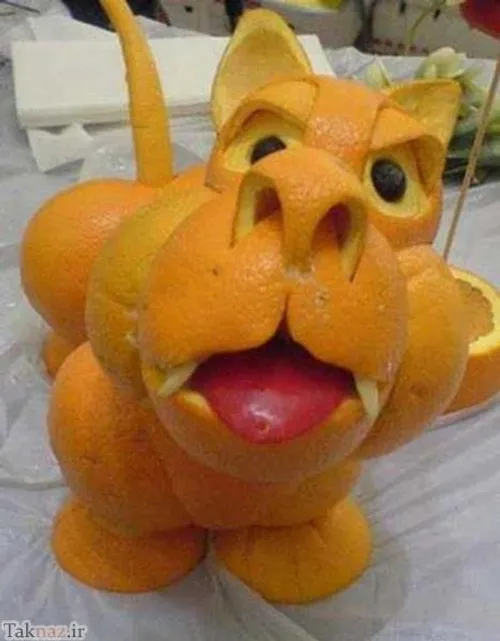 ابتکار با پوست پرتقال !