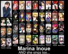 #marina_inoue #Japanese #anime 