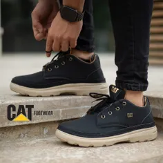کفش مردانه Cat مدل Santos (مشکی)