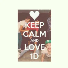 keep calm and love 1d ^_^