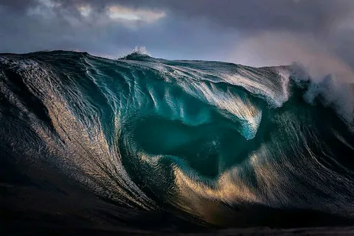 تصاویری زیبا از امواج اقیانوس