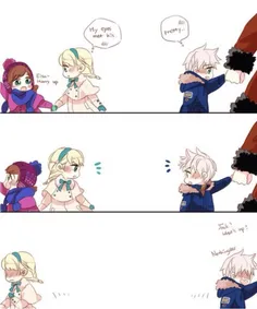 #jelsa #Queen_elsa #Jack_frost #Cute_lovely