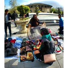 #dailytehran #bazaar #seller #scarf  #happynewyear #fish 