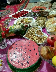 اینم از شب یلدا دور همی