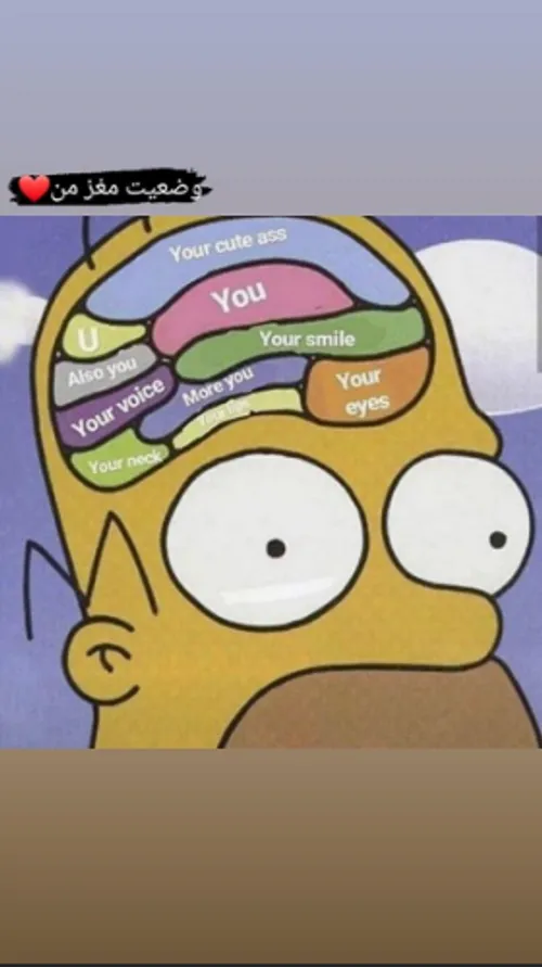 مغز من بعد از تو...♥