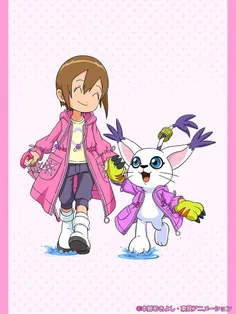 Hikari and gatomon Digimon