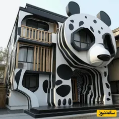 طراحی منحصربفرد یک معمار در طراحی خانه با الهام از پاندا+