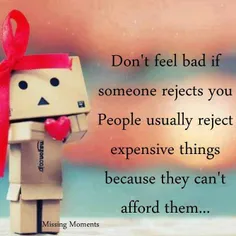dont feel bad if...