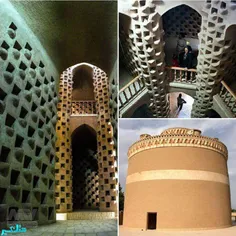 برج #کبوترخانه #میبد #یزد بیش از ۴ هزار لانه کبوتر را در 