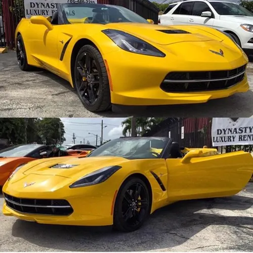 Chevy Corvette Stingray available for rent