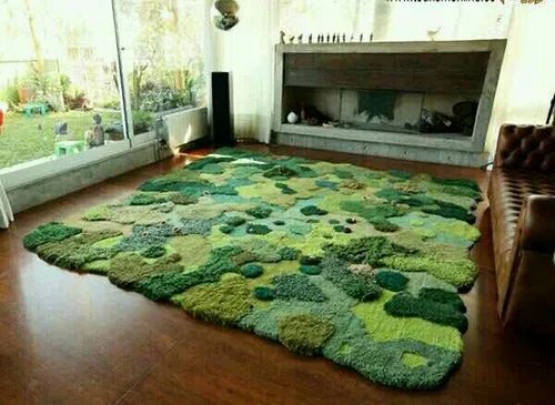 قالیچه های جالبی که اتاق کودکتان را «پارک» می کند
