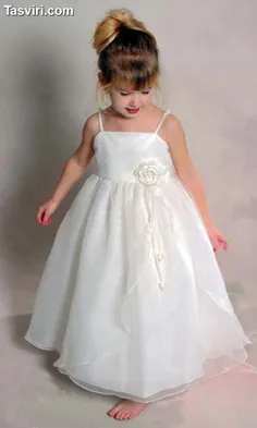 مدل لباس عروس بچگانه