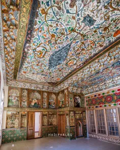 تزئینات زیبای خانه‌ی حریری تبریز