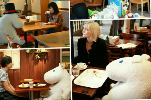 در شهر توکیو ژاپن، کافه هایی به نام کافه ضد تنهایی وجود د