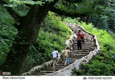 اینم پله های قلعه رودخان واقه در فومن در استان گیلان.که غ