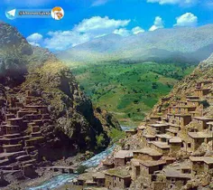 روستای پالنگان در کردستان که علاوه بر داشتن معماری زیبا، 
