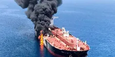 کشتی جاسوسی اسرائیل در دریای عمان زمین گیر شد