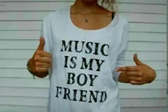 music is my boy friend😹 ✌ 