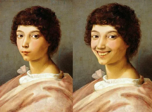 چهره خندان مشهورترین نقاشی های جهان
