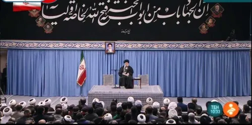 ⭕ ️ معنای حدیثی که در دیدارامروز رهبرانقلاب درحسینیه امام