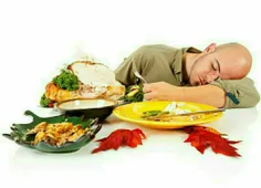 ️علت خواب آلودگی بعد از خوردن وعده غذایی سنگین