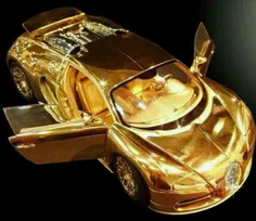 از طلا 24عیار ما یه چینیه ماشینشم بوگاتیه