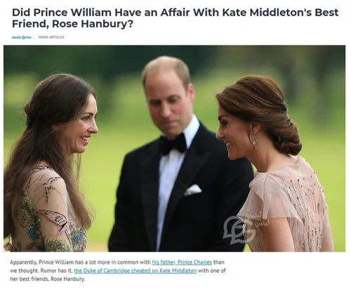 شما همسر شاهزاده انگلیس هم باشی بازم ممکنه خیانت ببینی!