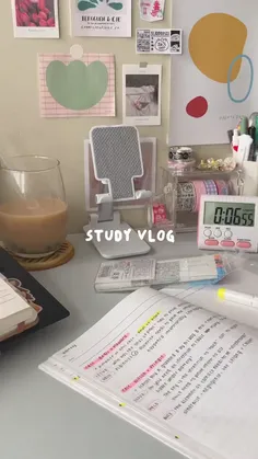 Aesthetic ^_^ study vlog