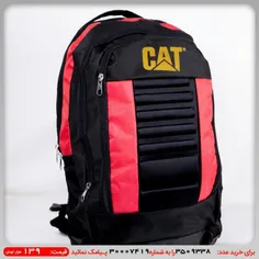 کوله پشتی Cat قرمزمدل behroz  