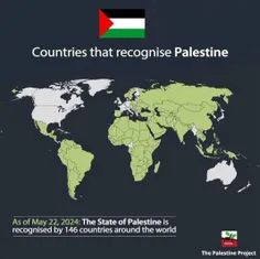 🔴 کشورهایی که کشور مستقل فلسطین را به رسمیت شناختند