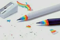 مداد رنگین کمان «دانکن شاتن» یک طراح خلاق آلمانی مدادی طر