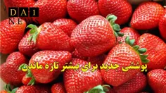 پوشش خوراکی جدید و تازه ماندن میوه‌ها برای مدت طولانی‌