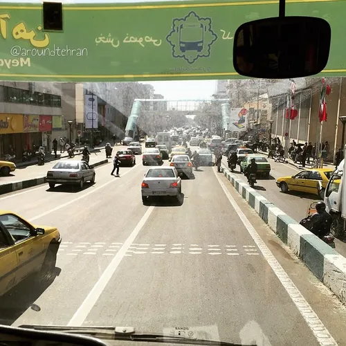 On the bus to Rahahan via Hafez | 26 Feb '15 | iPhone 6