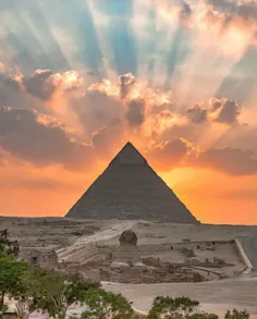 تصویر زیبا از اهرام مصر