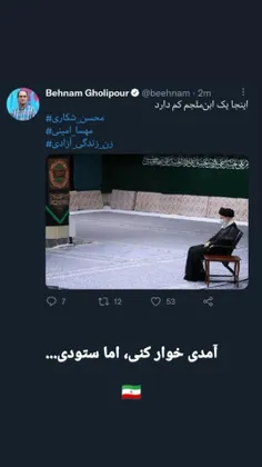 آمدی خوار کنی، اما ستودی ...