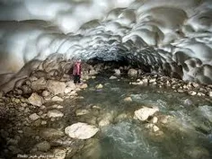 غار یخی  #کوهرنگ