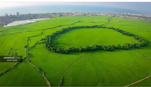 مازندران،تصویر هوایی فریدونکنار